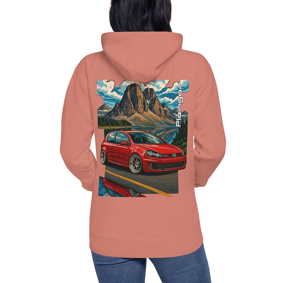 Thumbnail: Hoodie Pleingaz MK6 GTI CANYON - du S au 3XL  - unisex coton/polyester