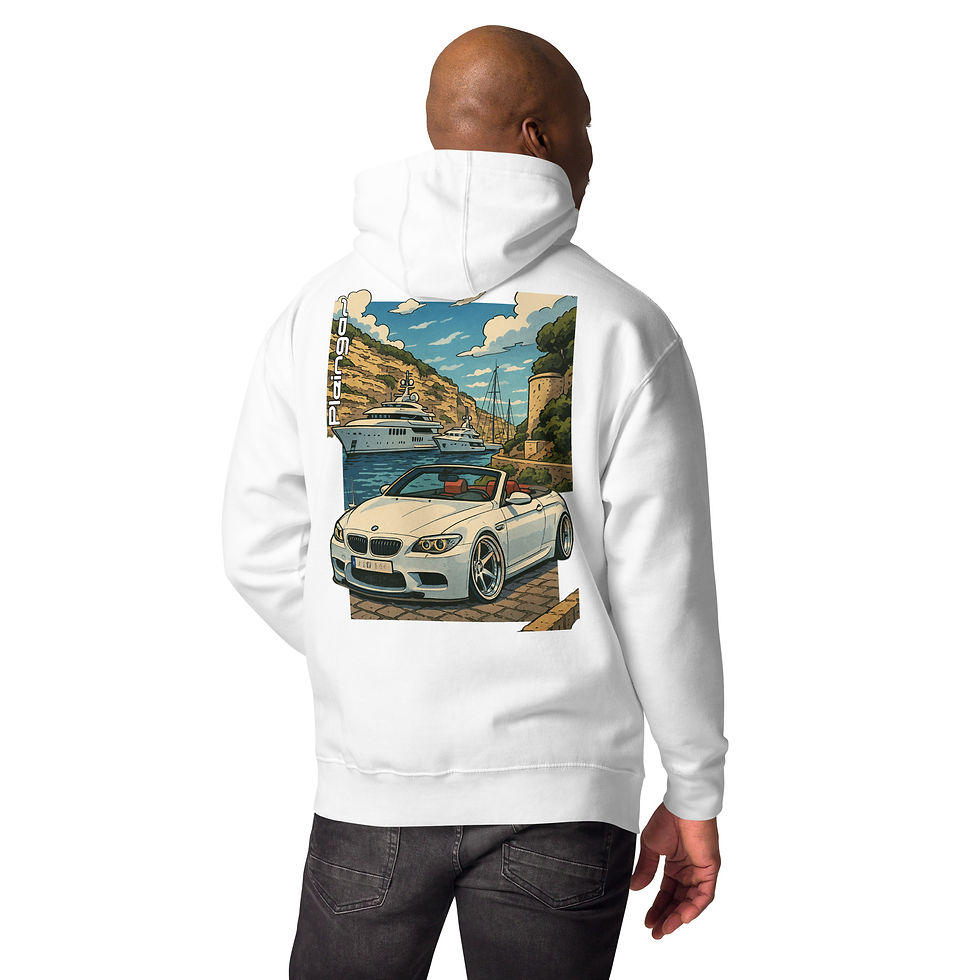 Miniature : Hoodie Pleingaz M6 E63 V10 - du S au 3XL - unisex coton/polyester