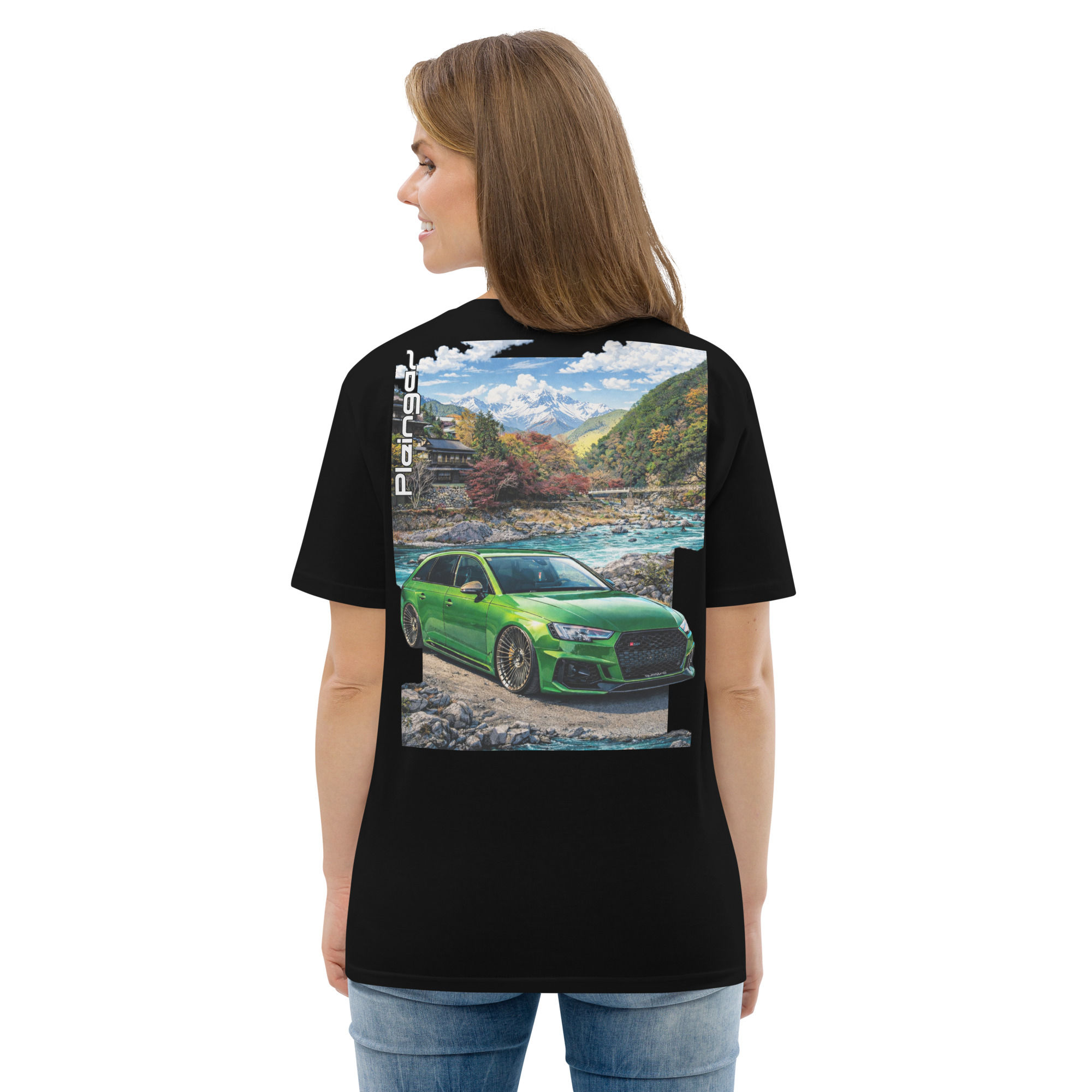 T-shirt Pleingaz RS4 B9 GREEN - du S au 5XL - Unisex coton bio oeko tex