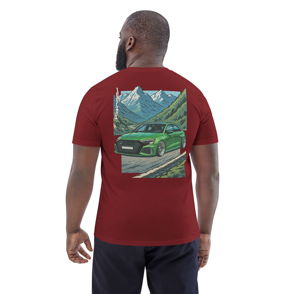 Miniature : T-shirt Pleingaz RS3 8Y Hatch - du S au 5XL - unisex 100% coton bio Oeko-Tex