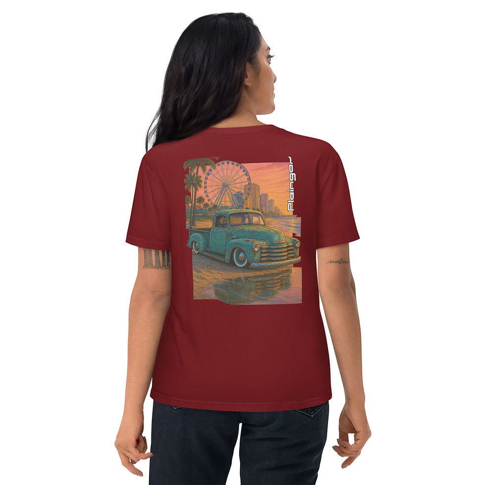 Thumbnail: T-shirt Pleingaz PICKUP - du S au 5XL - Unisex Coton Bio Oeko-tex