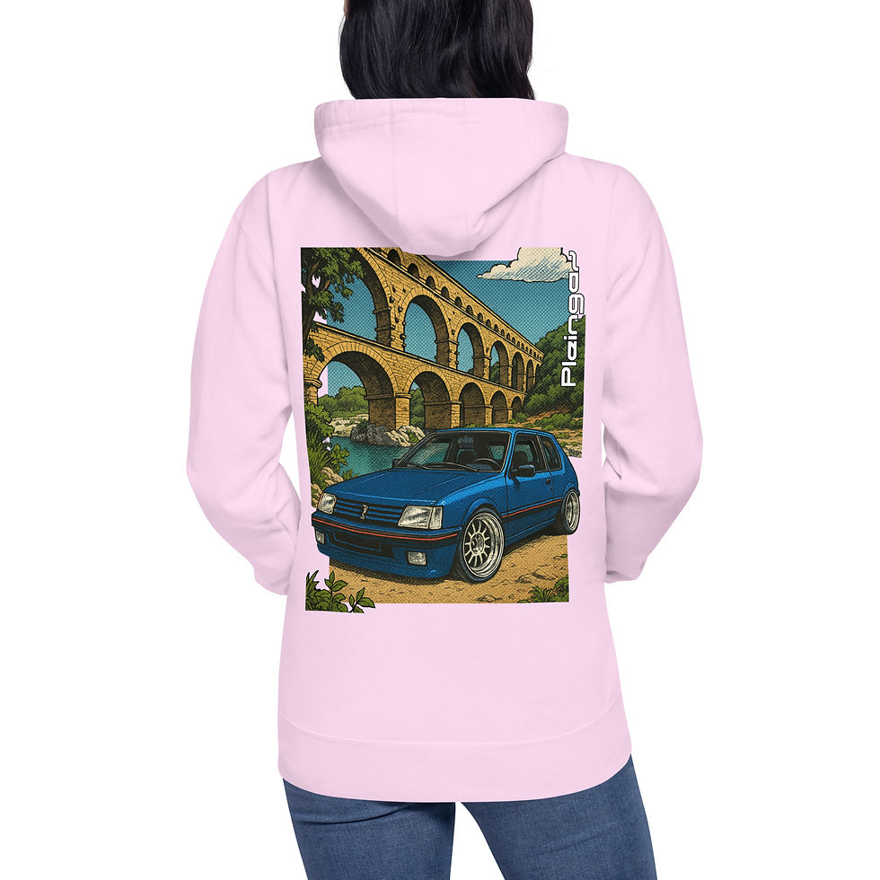 Miniature : Hoodie Pleingaz 205 MIAMI - du S au 3XL  - unisex coton/polyester