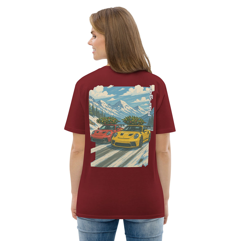 Thumbnail: T-shirt Pleingaz GT3 RS X-MAS - du S au 5XL - Unisex coton bio oeko tex