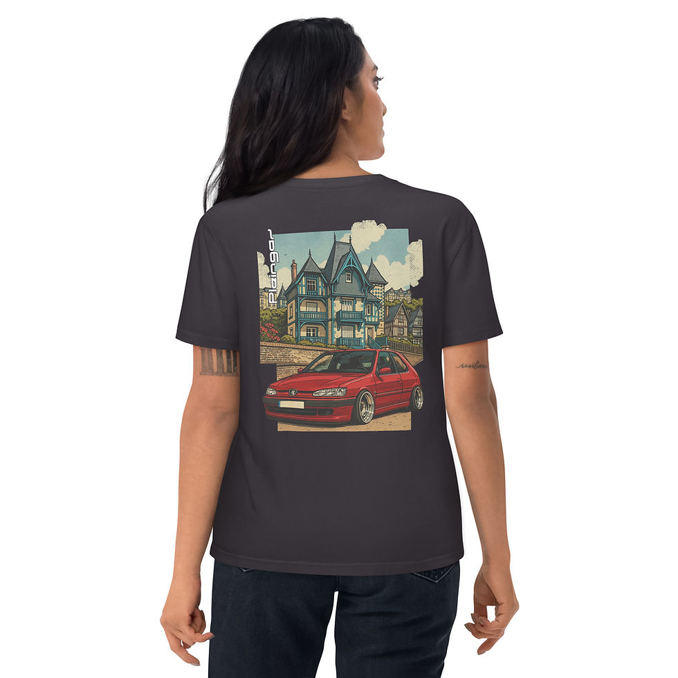 Thumbnail: T-shirt Pleingaz 306 BORDEAUX - du S au 5XL - Unisex Coton Bio Oeko-tex