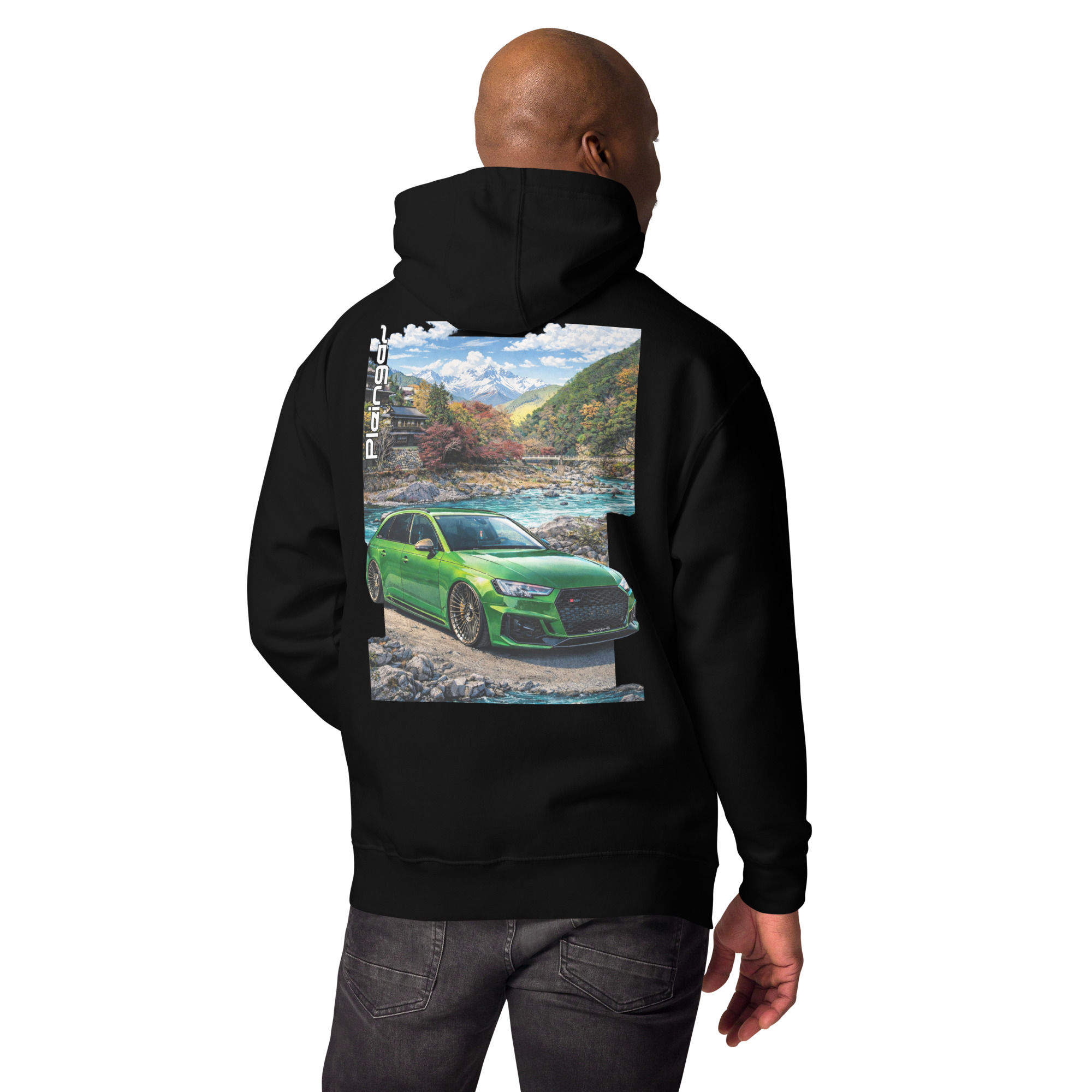 Hoodie Pleingaz RS4 B9 GREEN - du S au 3XL - unisex coton/polyester