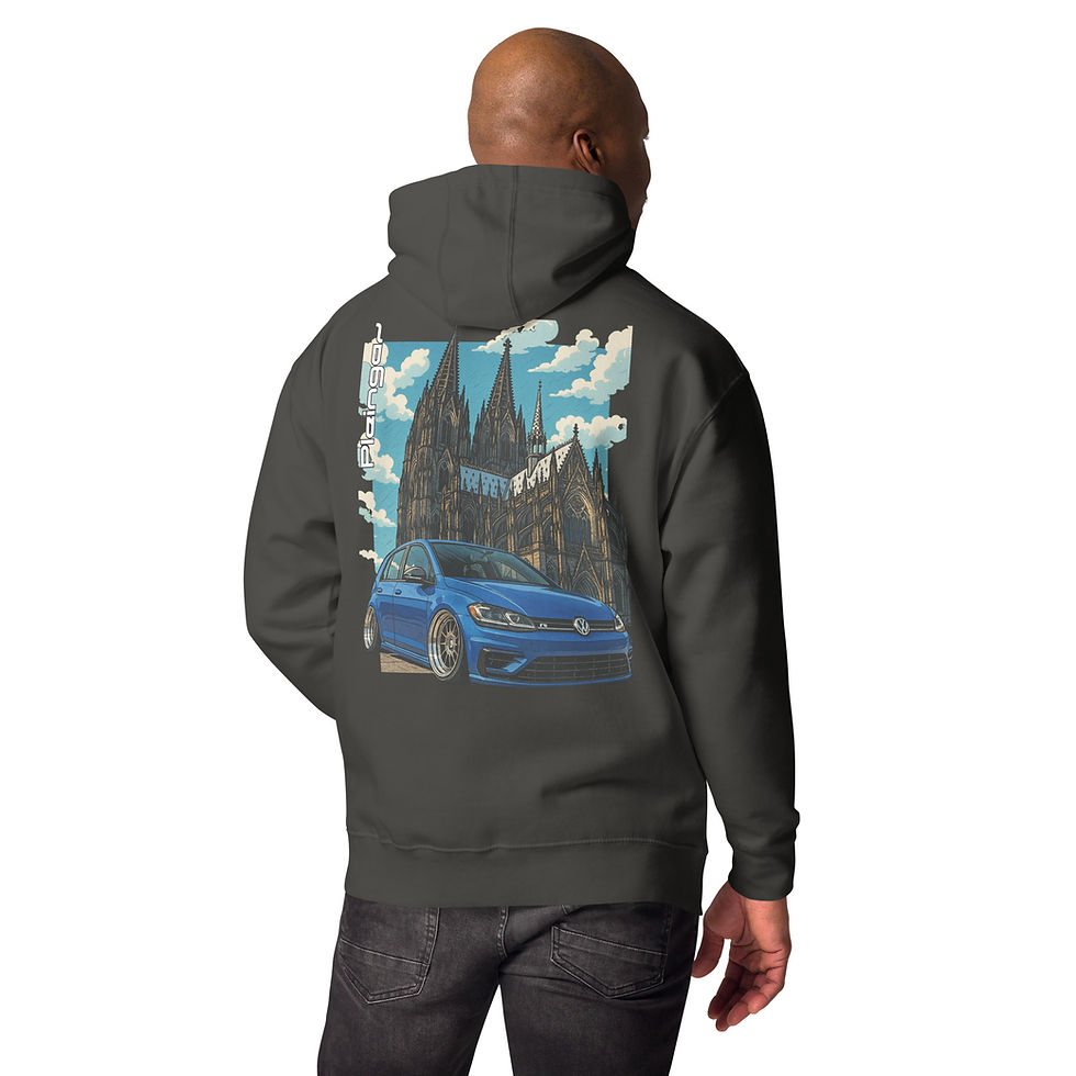 Miniature : Hoodie Pleingaz MK7 R - du S au 3XL  - unisex coton/polyester