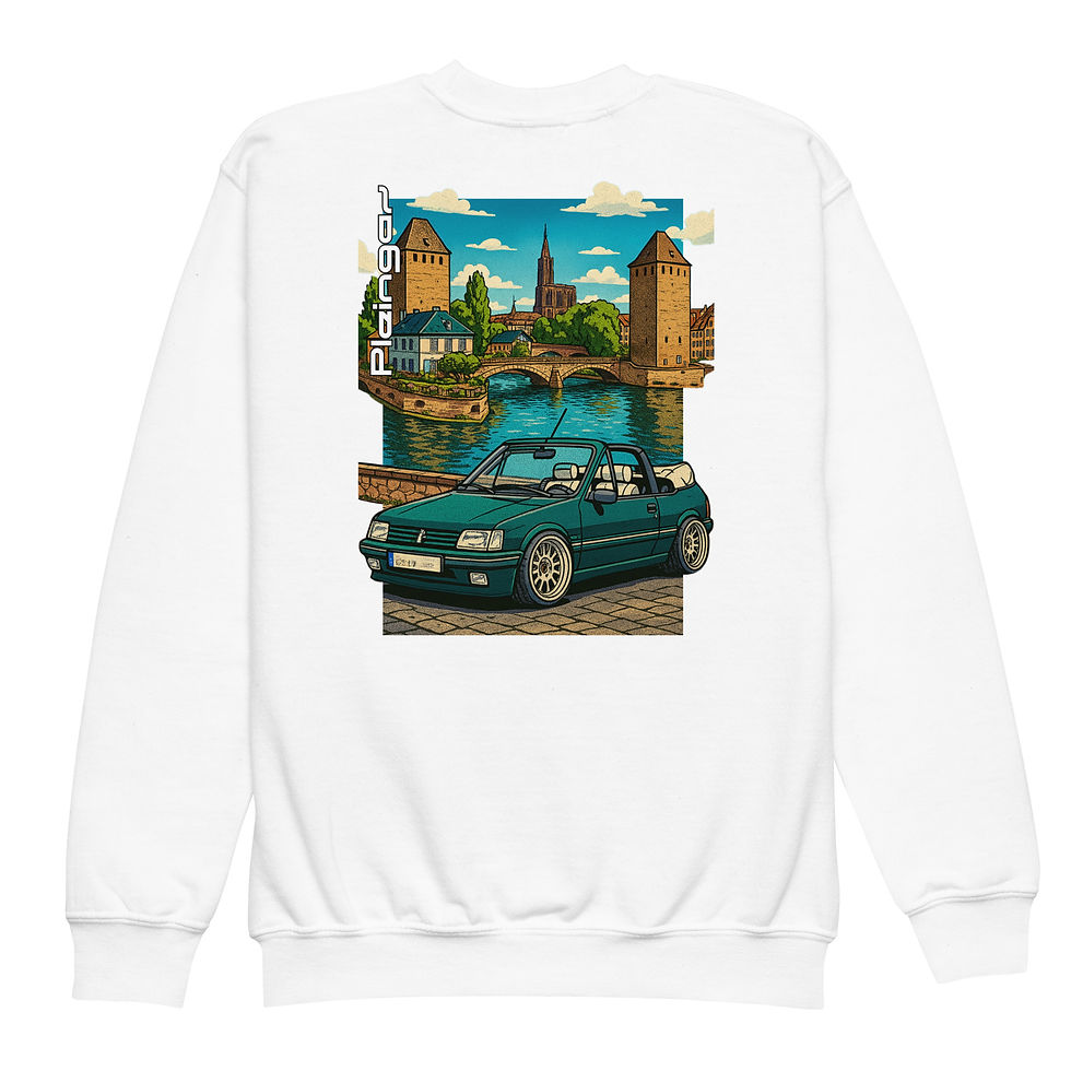Thumbnail: Kids Sweater Pleingaz 205 CAB RG unisex coton/polyester