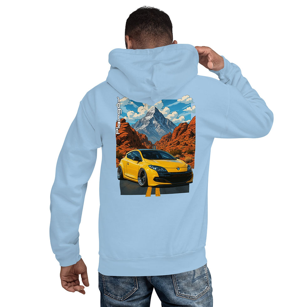 Thumbnail: Hoodie Pleingaz MEGANE RS MK3 unisex coton/polyester