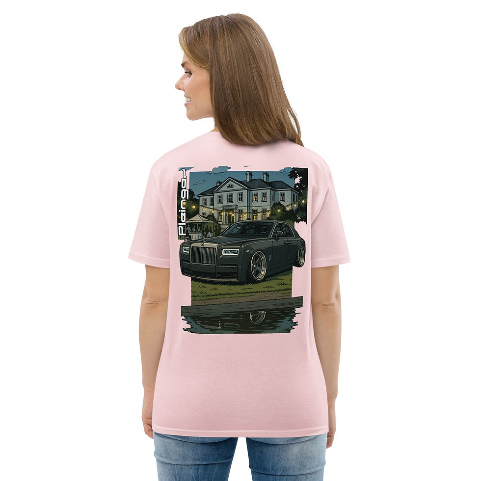 Miniature : T-shirt Pleingaz Rollie Phantom - du S au 5XL - unisex 100% coton bio Oeko-Tex
