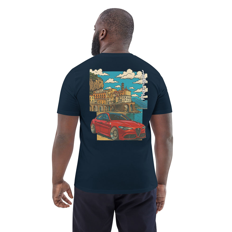 Miniature : T-shirt Pleingaz GIULIA QUADRIFOGLIO du S au 5XL unisex 100% coton bio Oeko-Tex