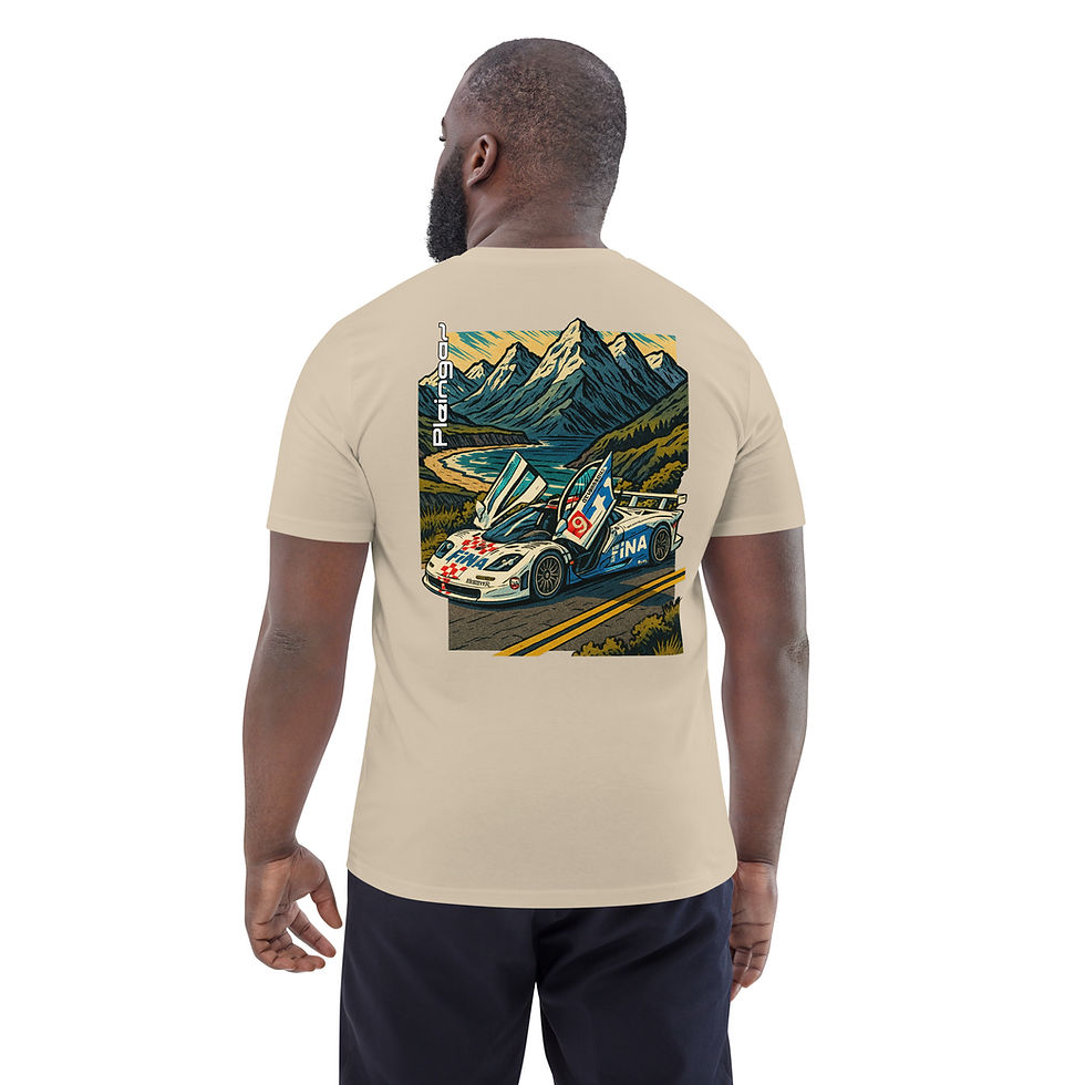 Miniature : T-shirt Pleingaz F1 GTR Longtail - du S au 5XL - unisex en coton bio Oeko tex