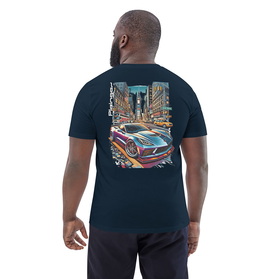 Thumbnail: T-shirt Pleingaz C7 - du S au 5XL - unisex 100% coton bio Oeko-Tex