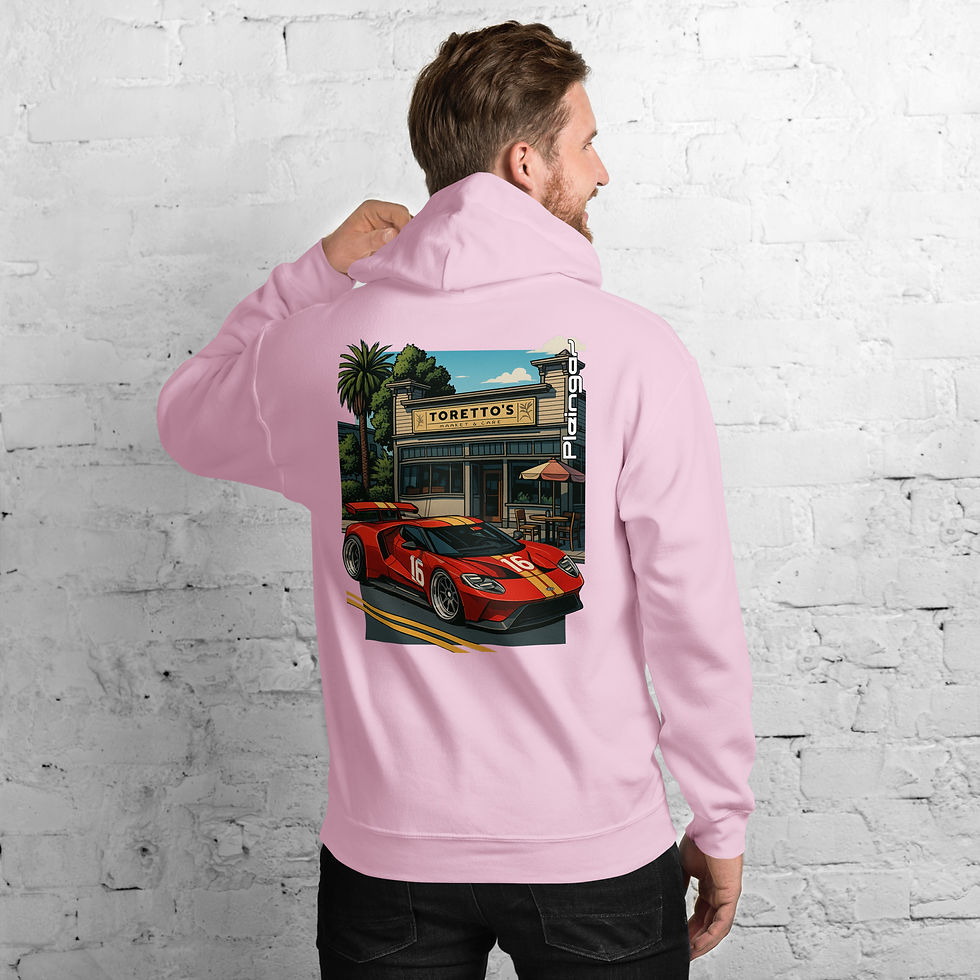 Thumbnail: Hoodie Pleingaz GT HERITAGE unisex coton/polyester