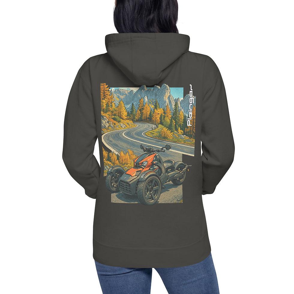 Thumbnail: Hoodie Pleingaz RYKER - du S au 3XL  - unisex coton/polyester