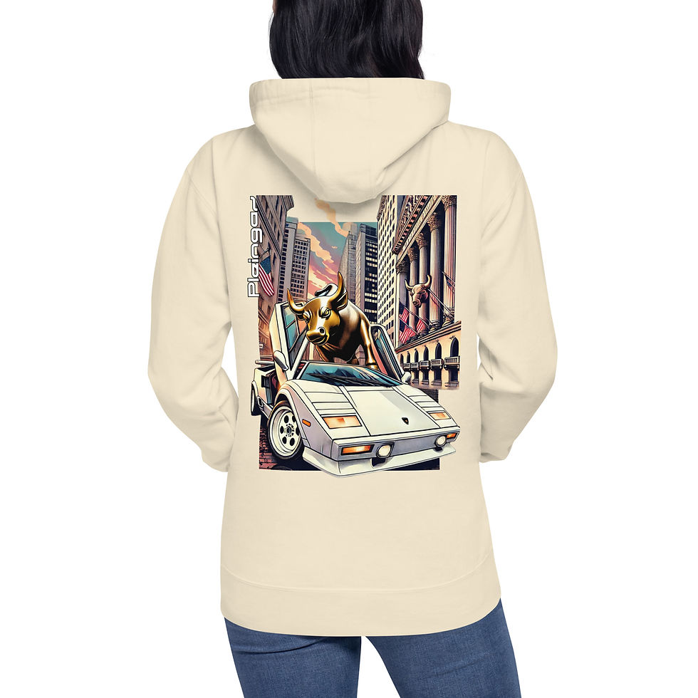 Miniaturbild: Hoodie Pleingaz COUNTACH - du S au 3XL  - unisex coton/polyester