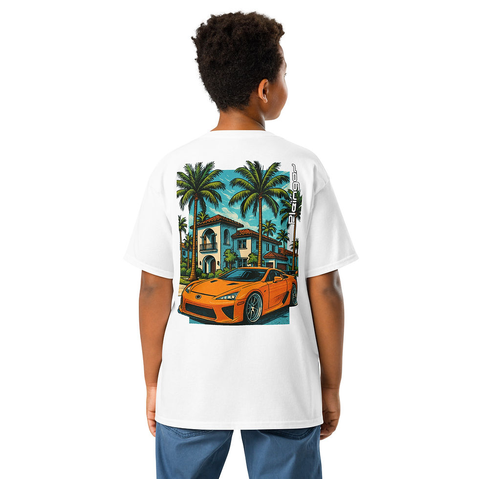 Thumbnail: Kid t-shirt Pleingaz LFA unisex coton Oeko-Tex