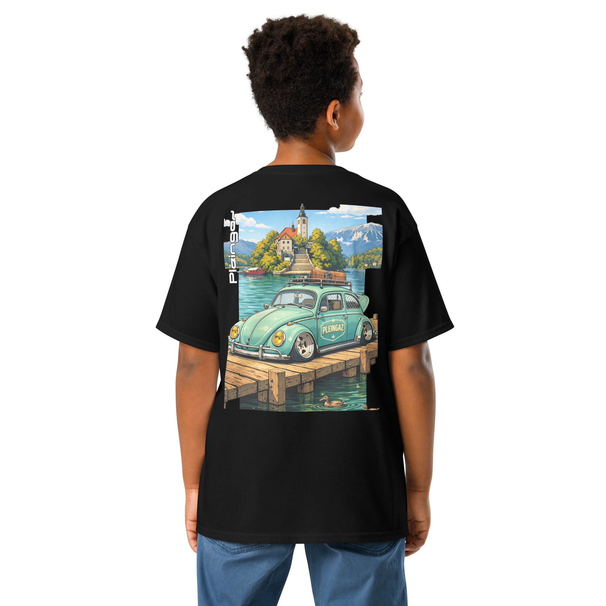 Kinder T-shirt Pleingaz COX BLED unisex coton oeko-tex