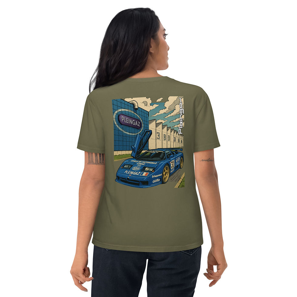 Thumbnail: T-shirt Pleingaz EB110 LM - du S au 5XL - Unisex Coton bio Oeko-Tex