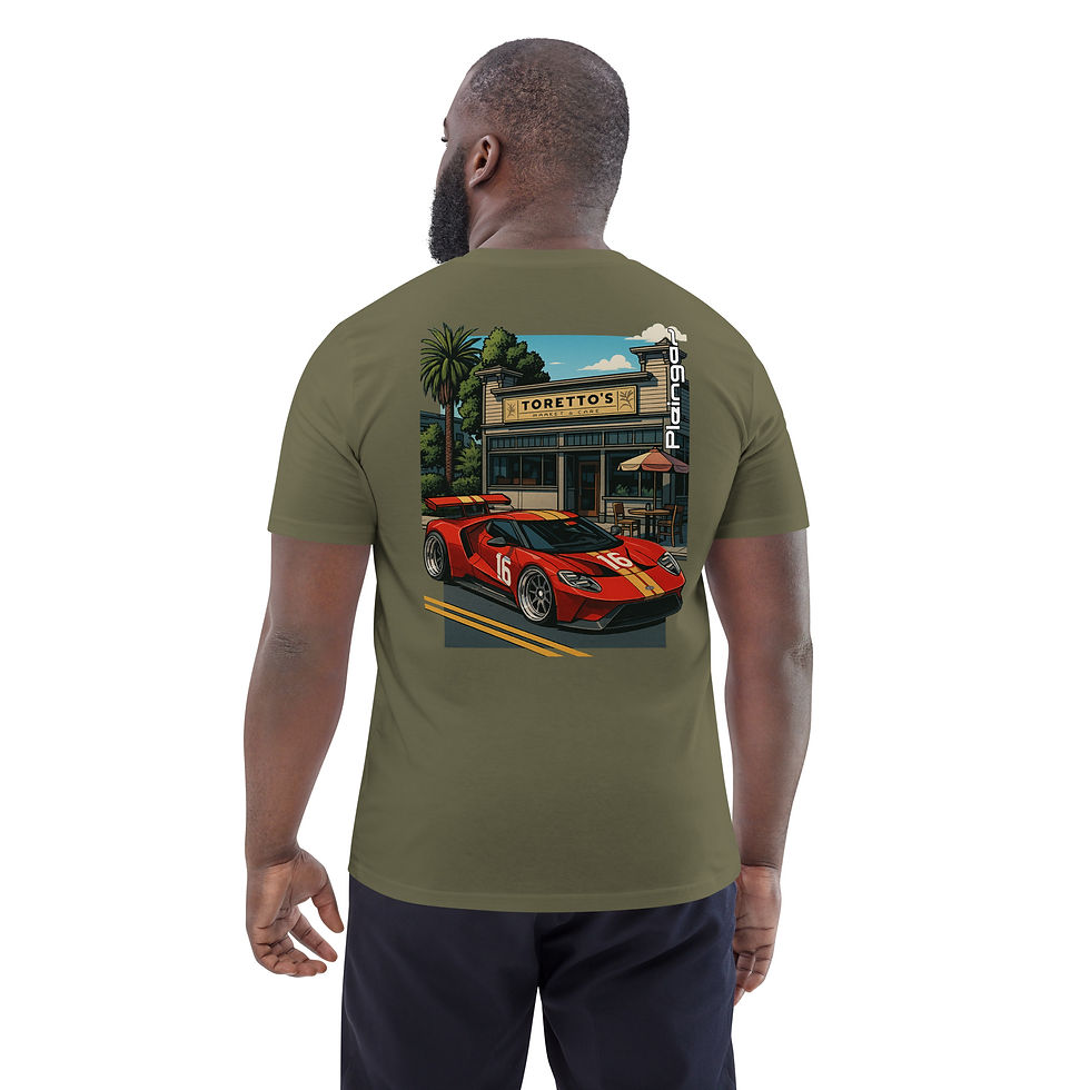 Thumbnail: T-shirt Pleingaz GT HERITAGE - du S au 5XL - Unisex en coton bio Oeko tex