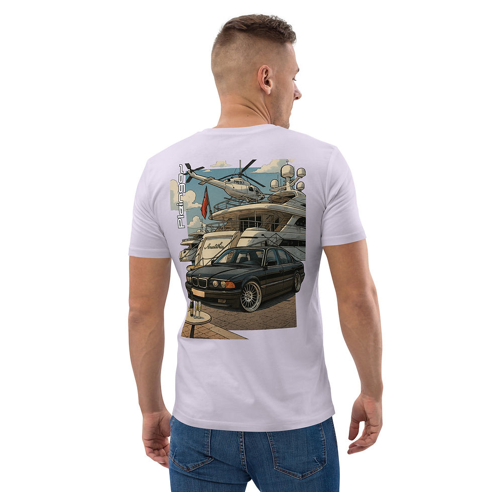 Thumbnail: T-shirt Pleingaz E38 750i - du S au 5XL - unisex 100% coton bio Oeko-Tex