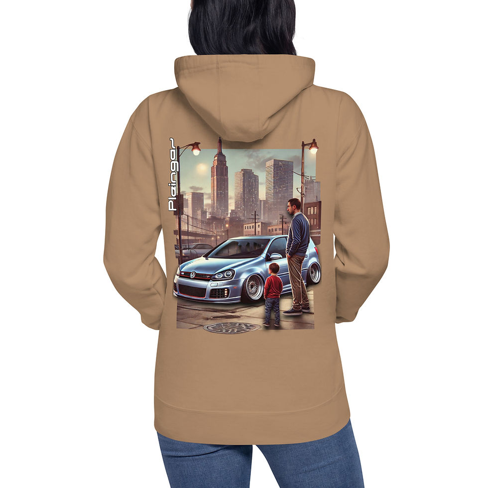Miniature : Hoodie Pleingaz MK6 GTI FAMILY - du S au 3XL - unisex coton/polyester