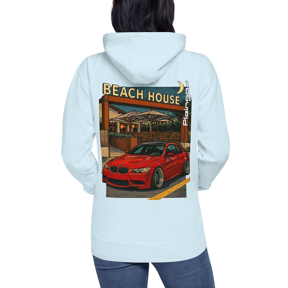 Miniature : Hoodie Pleingaz  M3 E92 Beachhouse - du S au 3XL - unisex coton/polyester