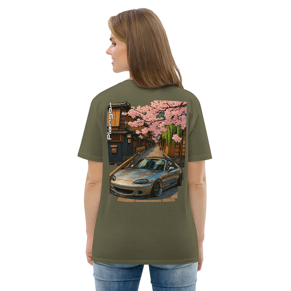 Thumbnail: T-shirt Pleingaz MX5 NB - du S au 5XL -  unisex 100% coton bio Oeko-Tex