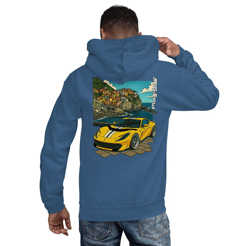 Thumbnail: Hoodie Pleingaz 812 unisex coton/polyester