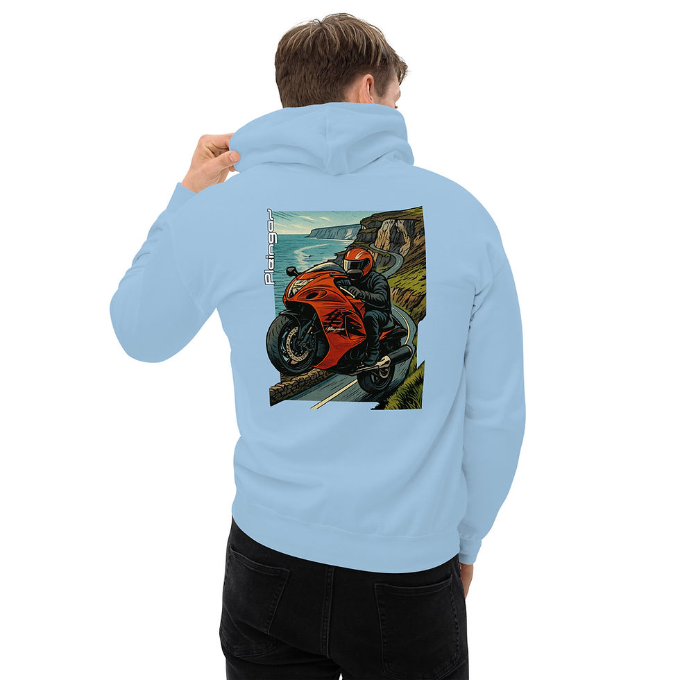 Miniature : Sweat à capuche Pleingaz HAYABUSA Unisex coton/polyester