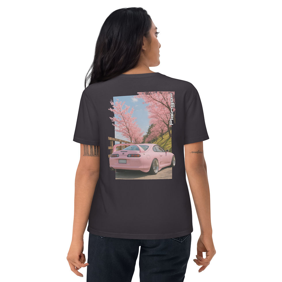 Thumbnail: T-shirt Pleingaz SUPRA Pink - du S au 5XL - unisex 100% coton bio Oeko-Tex
