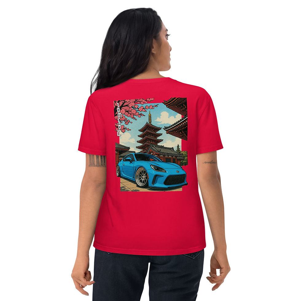 Miniaturbild: T-shirt Pleingaz GR86 - du S au 5XL - unisex 100% coton bio Oeko-Tex