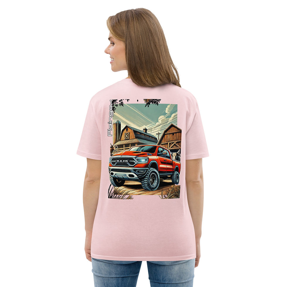 Thumbnail: T-shirt Pleingaz RAM - du S au 5XL - Unisex 100% coton bio Oeko-Tex