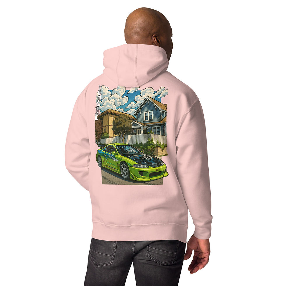 Miniature : Hoodie Pleingaz ECLIPS FAST - du S au 3XL - unisex coton/polyester