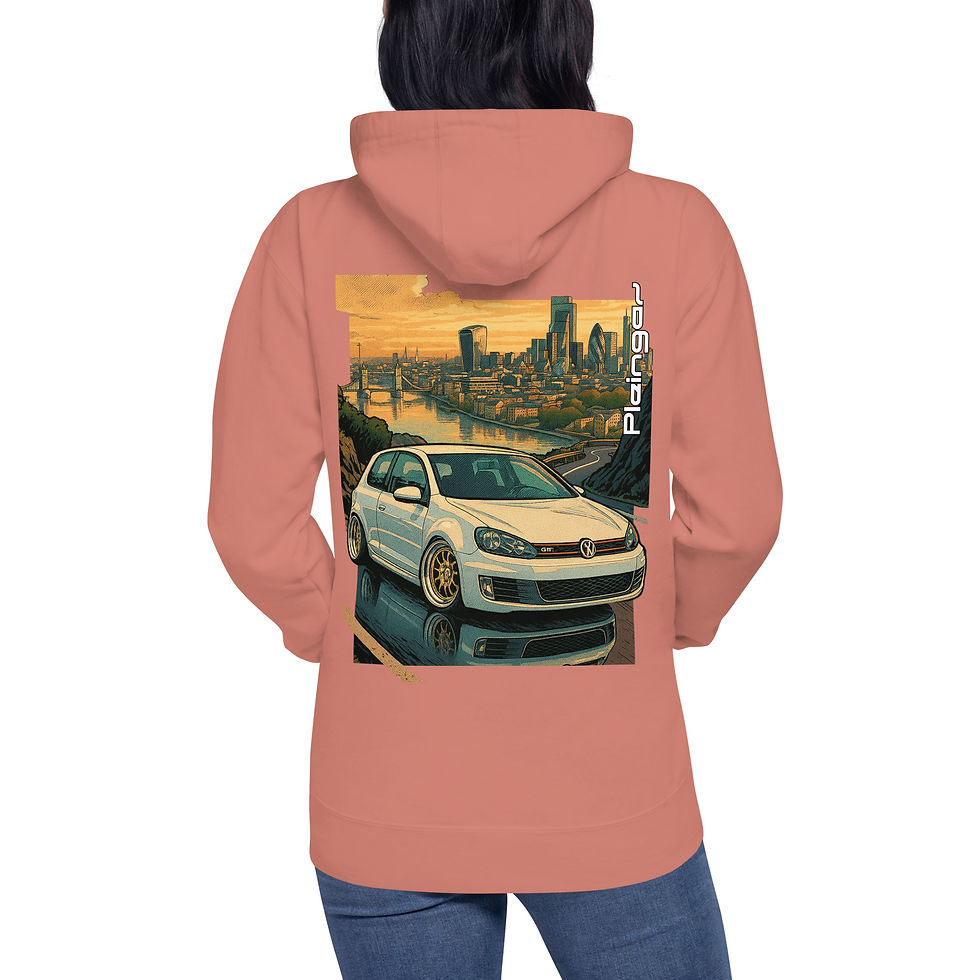 Thumbnail: Hoodie Pleingaz MK6 GTI LONDON - du S au 3XL  - unisex coton/polyester