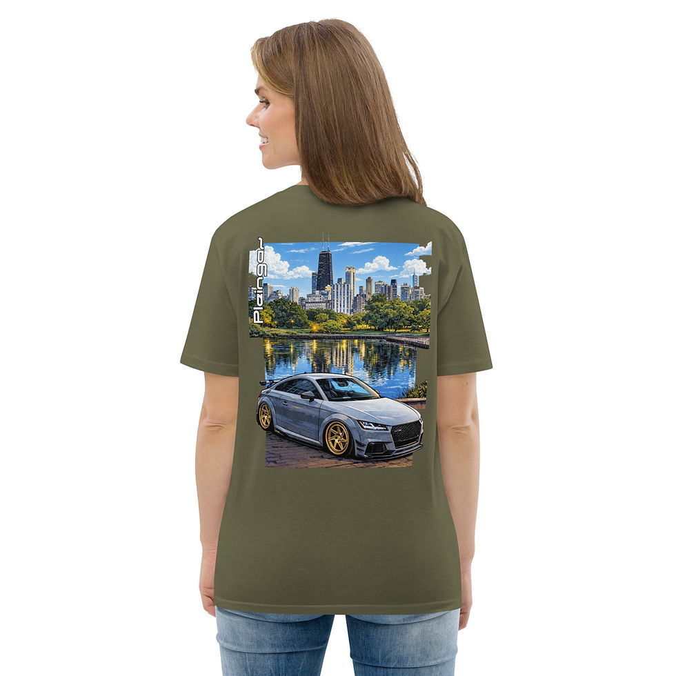 Miniature : T-shirt Pleingaz TTRS MK2 NARDO Unisex coton bio oeko tex