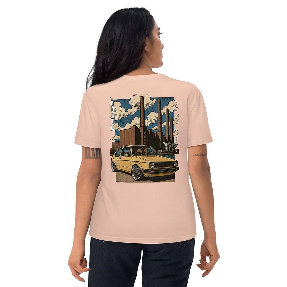 Miniature : T-shirt Pleingaz MK1 GTI Wolfsburg - du S au 5XL - Unisex Coton Bio Oeko-tex