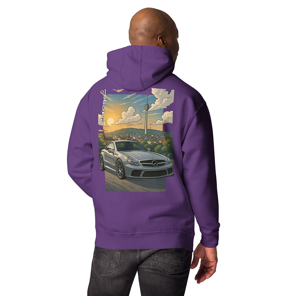 Miniature : Hoodie Pleingaz SL63 BLACK SERIES - du S au 3XL  - unisex coton/polyester