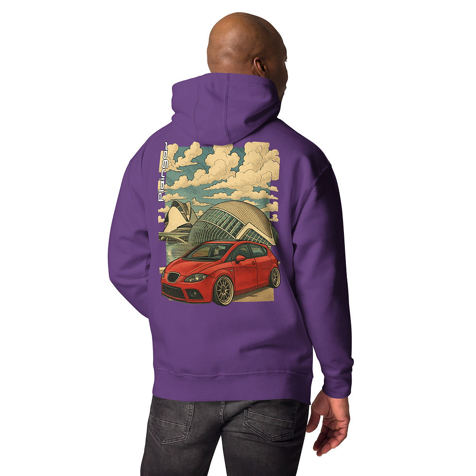 Miniature : Hoodie Pleingaz LEON 2 FR - du S au 3XL  - unisex coton/polyester