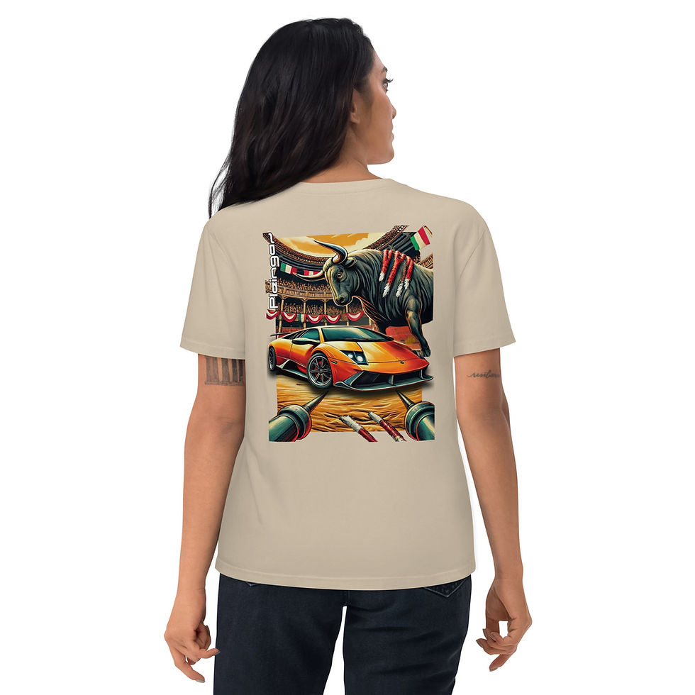 Miniature : T-shirt Pleingaz MURCIELAGO - du S au 5XL - unisex 100% coton bio Oeko-Tex