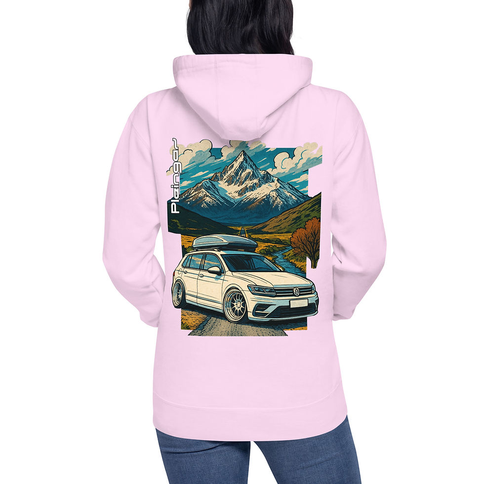 Miniature : Hoodie Pleingaz TIGUAN - du S au 3XL  - unisex coton/polyester