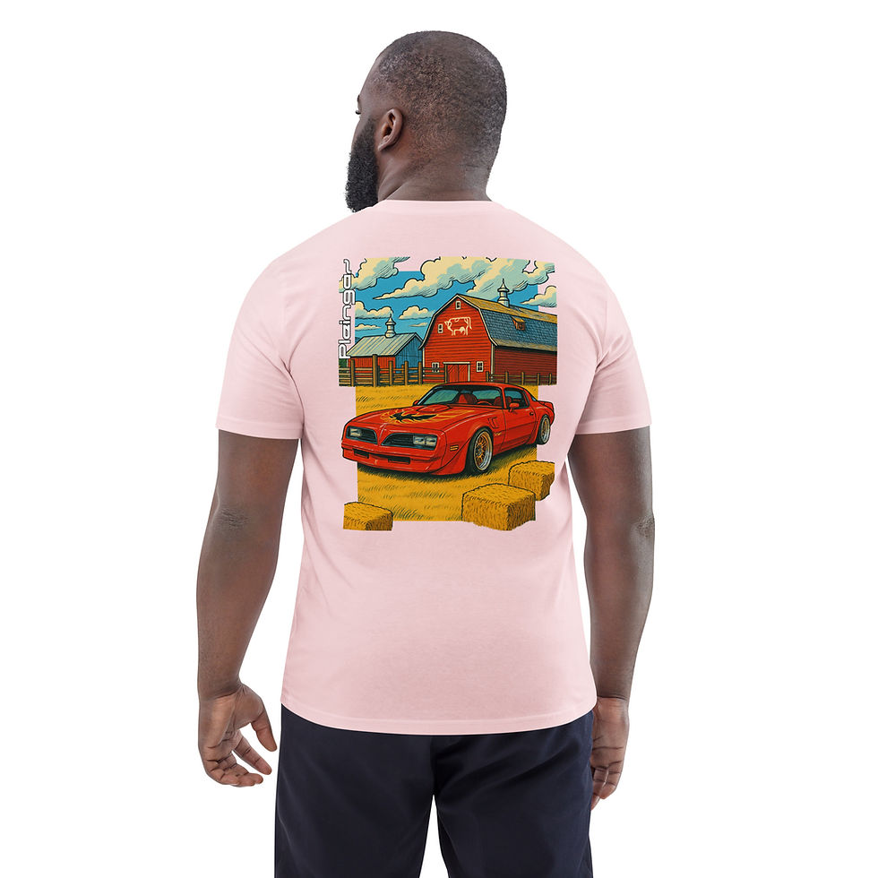 Thumbnail: T-shirt Pleingaz TRANS AM - du S au 5XL - Unisex coton bio oeko tex