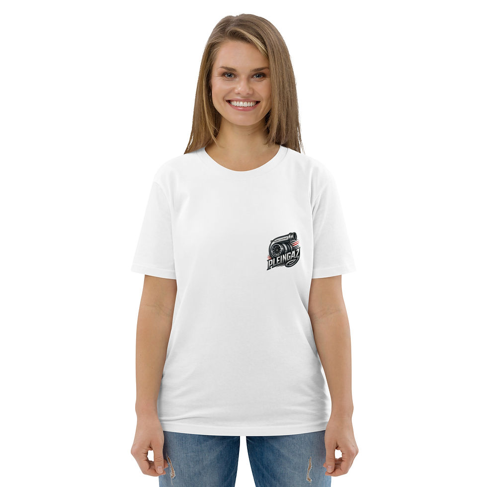 Thumbnail: T-shirt Pleingaz F-Max unisex 100% coton bio Oeko-Tex