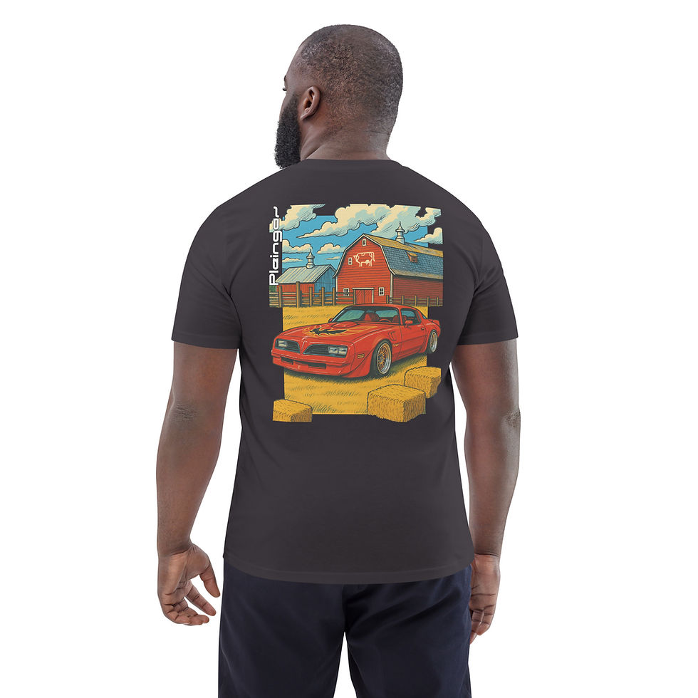 Thumbnail: T-shirt Pleingaz TRANS AM - du S au 5XL - Unisex coton bio oeko tex
