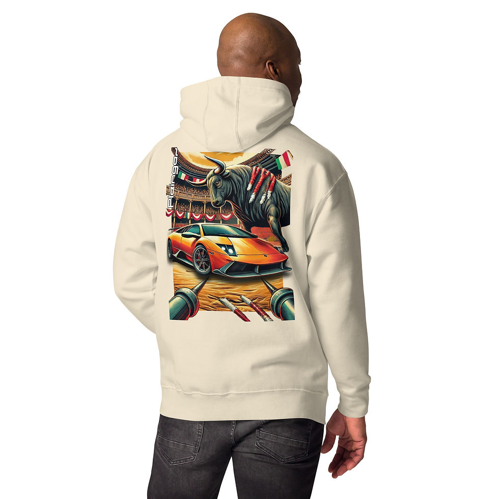 Miniaturbild: Hoodie Pleingaz MURCIELAGO - du S au 3XL  - unisex coton/polyester