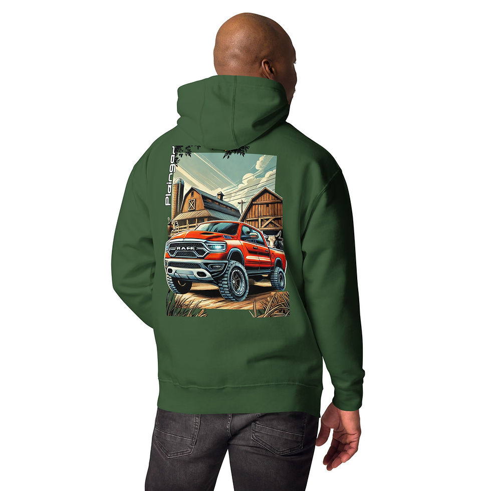 Miniature : Hoodie Pleingaz RAM - du S au 3XL - unisex coton/polyester