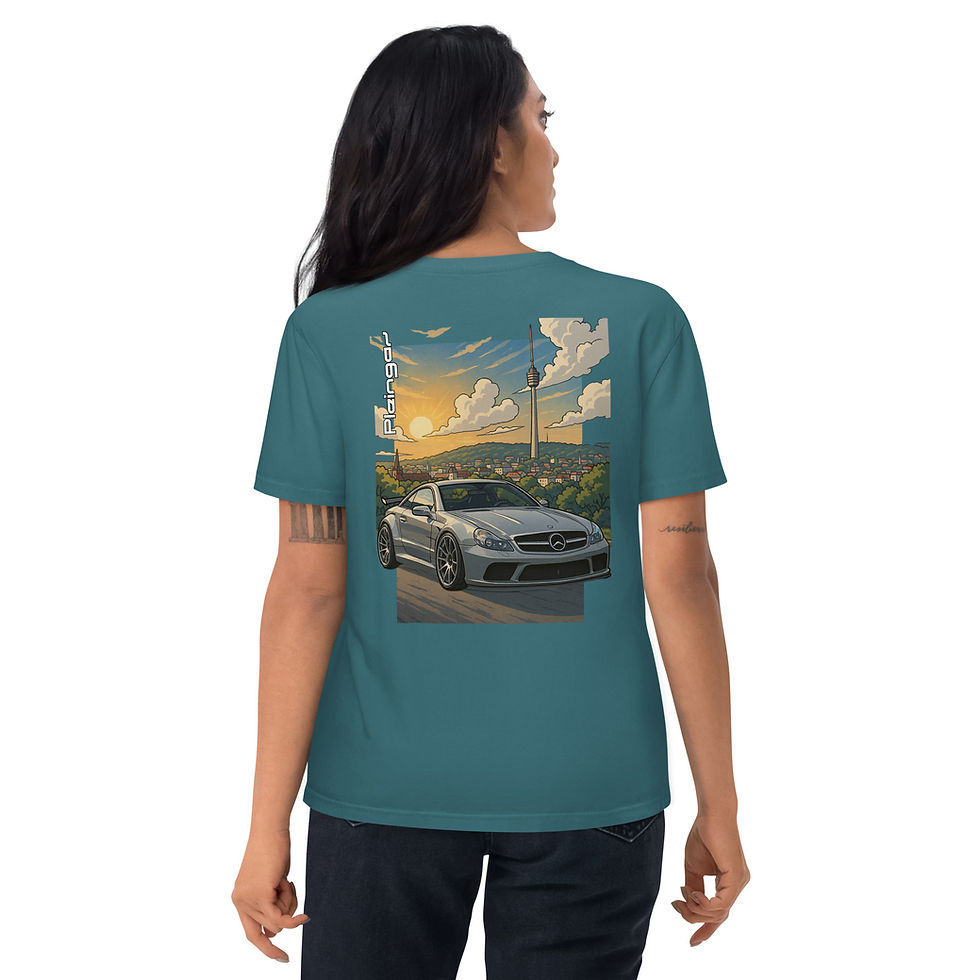 Thumbnail: T-shirt Pleingaz SL63 Black Series - du S au 5XL - unisex coton bio Oeko-Tex