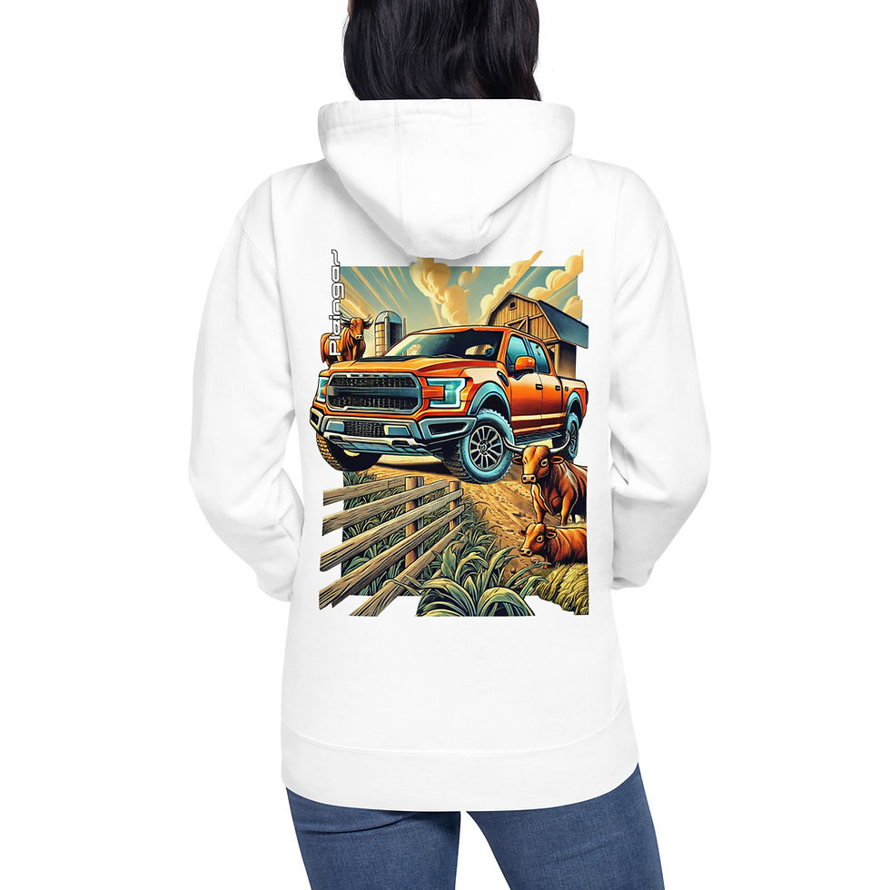 Thumbnail: Hoodie Pleingaz F150 - du S au 3XL - unisex coton/polyester