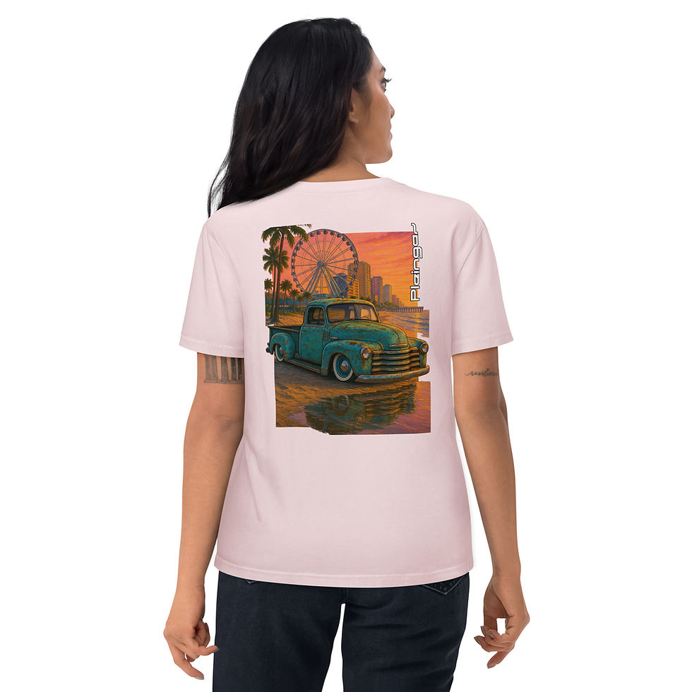 Thumbnail: T-shirt Pleingaz PICKUP - du S au 5XL - Unisex Coton Bio Oeko-tex