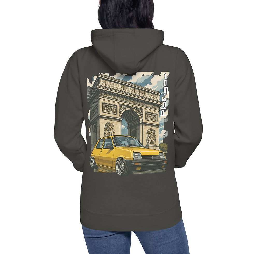 Miniaturbild: Hoodie Pleingaz R5 - du S au 3XL  - unisex coton/polyester