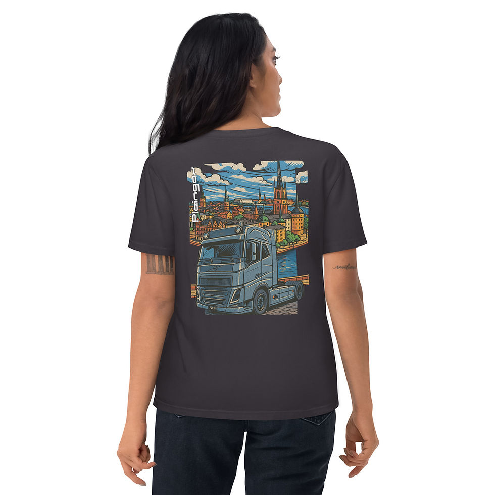 Miniature : T-shirt Pleingaz FH-15 - du S au 5XL - Unisex Coton Bio Oeko-tex